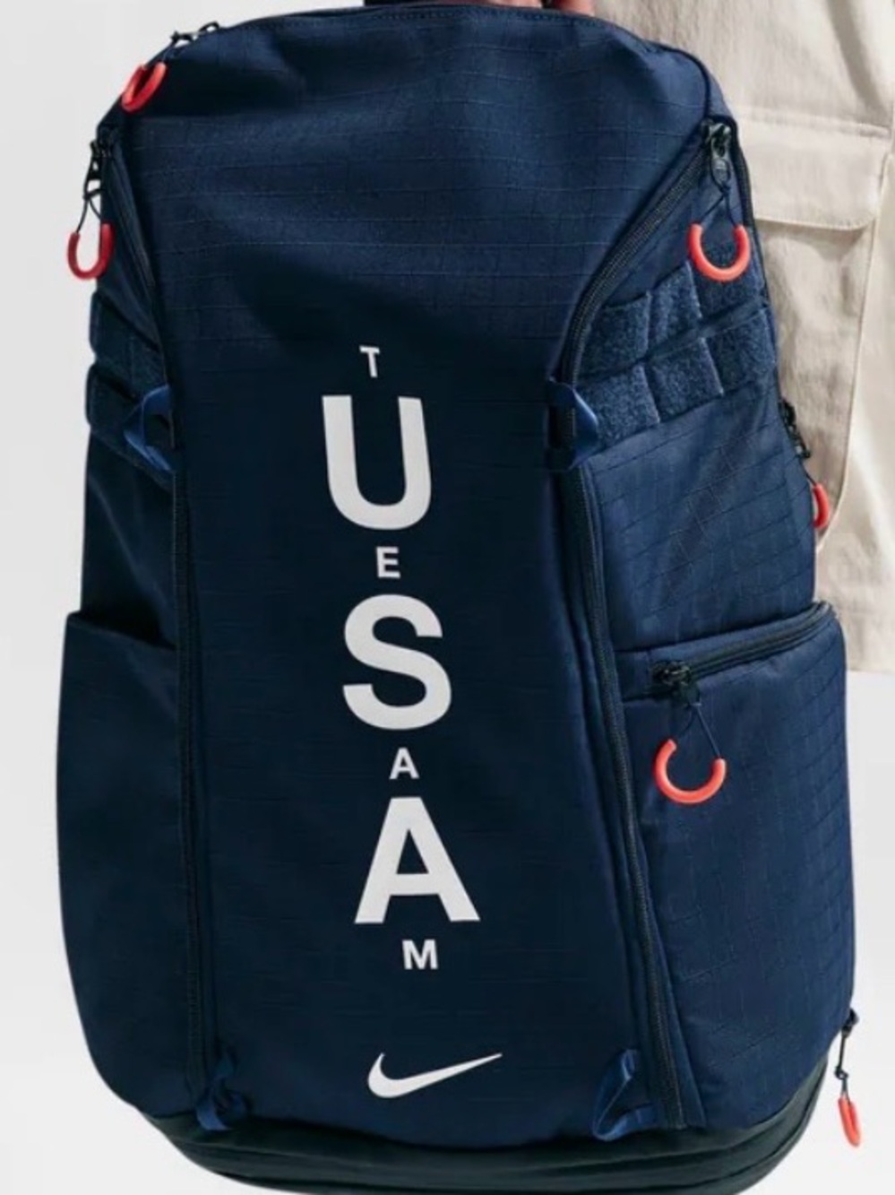 Brand New Nike Navy Team USA Elite EasyOn Backpack (NWOT)